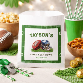 American Football First Year Down 1st Birthday フェイバーバッグ