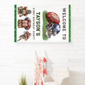 American Football First Year Down 1st Birthday 横断幕 (インサイチュ)