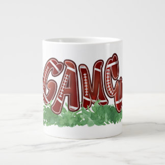 American Football Game Day Coffee Mug - Vintage Sp ジャンボコーヒーマグカップ