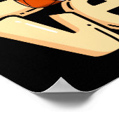 American Football Love Valentines Rugby Srts Pl _1 ポスター (角)