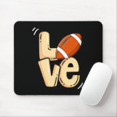 American Football Love Valentines Rugby Srts Pl _1 マウスパッド (マウス)