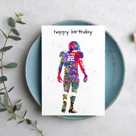 American Football Player  カード