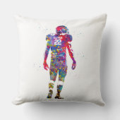 American Football Player クッション (正面)