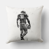 American Football Player クッション (裏面)
