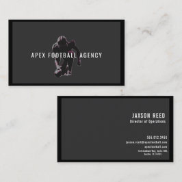 American Football Sports Management-Rising Red 名刺