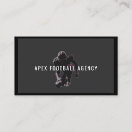 American Football Sports Management-Rising Red 名刺