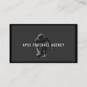 American Football Sports Management-sepia 名刺 (正面)