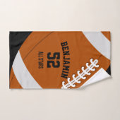 American Football sports towel, coach bath towel ハンドタオル (ハンドタオル)