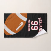 american Football sports towel, coach bath towel ハンドタオル (ハンドタオル)