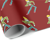 American Football Stickman ラッピングペーパー (ロールコーナー)