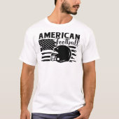 American football tシャツ (正面)