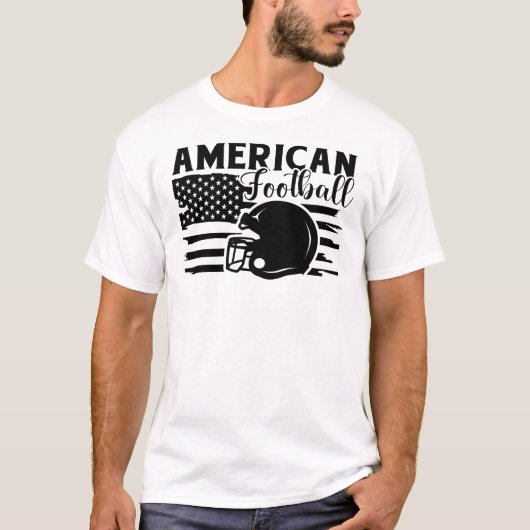 American football tシャツ (正面)