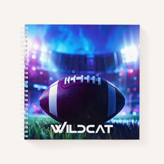 AMERICAN FOOTBALL - WILDCAT ノートブック (正面)
