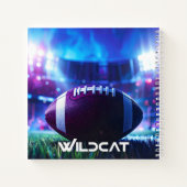 AMERICAN FOOTBALL - WILDCAT ノートブック (裏面)