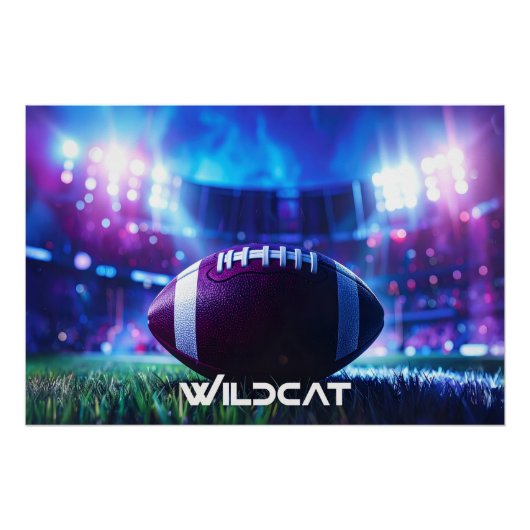 AMERICAN FOOTBALL - WILDCAT ポスター (正面)