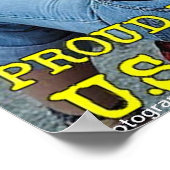 American For Life POSTER – あなたのサイズを選ぶ! ポスター (角)