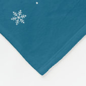 American Foxhound Dog Ugly Christmas Candy Cane Tr フリースブランケット (角)