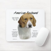 American Foxhound History, All About Foxhounds マウスパッド (マウス)
