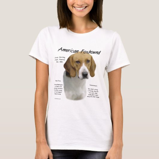 American Foxhound History, All About Foxhounds Tシャツ (正面)