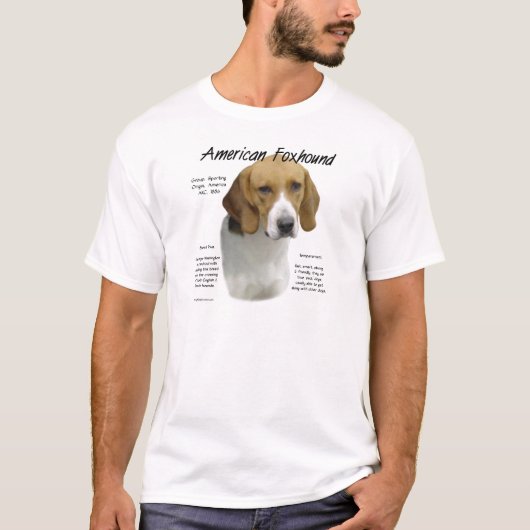 American Foxhound History, All About Foxhounds Tシャツ (正面)