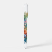 American Foxhound in Watercolor 200624AREF103 - Wa iPhoneケース (右側面)