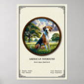 American Foxhound Zoology Series ポスター (正面)