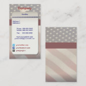 American Freedom名刺 名刺 (正面/裏面)