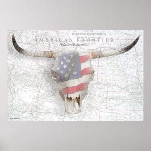 American Frontier Poster ポスター (正面)