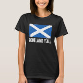 American Funny Scottish Scotland Y'All Tシャツ (正面)