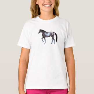 American Girl - Pferd, laufend -  Tシャツ