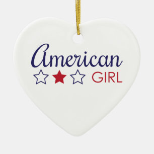 American Girl Stars セラミックオーナメント
