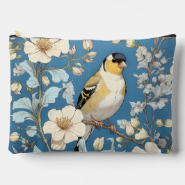 American Goldfinch William Morris Inspired アクセサリーポーチ