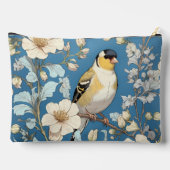 American Goldfinch William Morris Inspired アクセサリーポーチ (裏面)