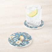 American Goldfinch William Morris Inspired コースター (側面)