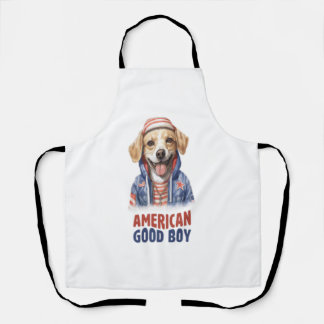American GoodBoy Dog US Jacket 7月4日 エプロン