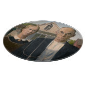 American Gothic:カントリーライフ貧しい農村農家 カッティングボード (角)