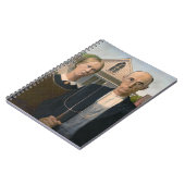 American Gothic：カントリーライフ貧しい農村農家 ノートブック (左側)