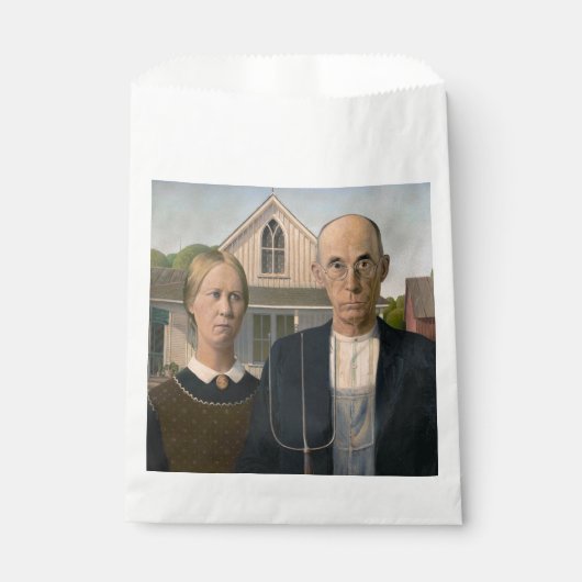 American Gothic：カントリーライフ貧しい農村農家 フェイバーバッグ (正面)