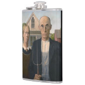 American Gothic：カントリーライフ貧しい農村農家 フラスク (左)