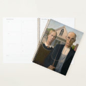 American Gothic:カントリーライフ貧しい農村農家 プランナー手帳 (ディスプレー)