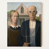 American Gothic:カントリーライフ貧しい農村農家 プランナー手帳 (裏面)