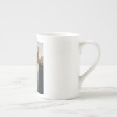 American Gothic：カントリーライフ貧しい農村農家 ボーンチャイナマグカップ (右)