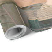 American Gothic：カントリーライフ貧しい農村農家 ラッピングペーパー (ロールコーナー)