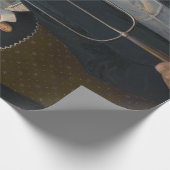 American Gothic：カントリーライフ貧しい農村農家 ラッピングペーパー (角)