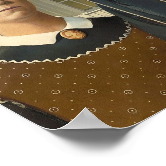 American Gothic —art ポスター (角)