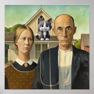 American Gothic —art ポスター