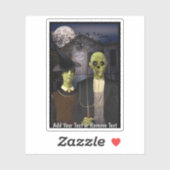 American Gothic Halloween Haunted House シール (シート)