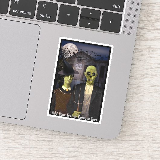 American Gothic Halloween Haunted House シール (詳細)