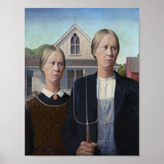 American Gothic -Surreal Twins ポスター