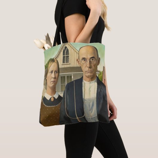 American Gothic Tote Bag トートバッグ (クローズアップ)